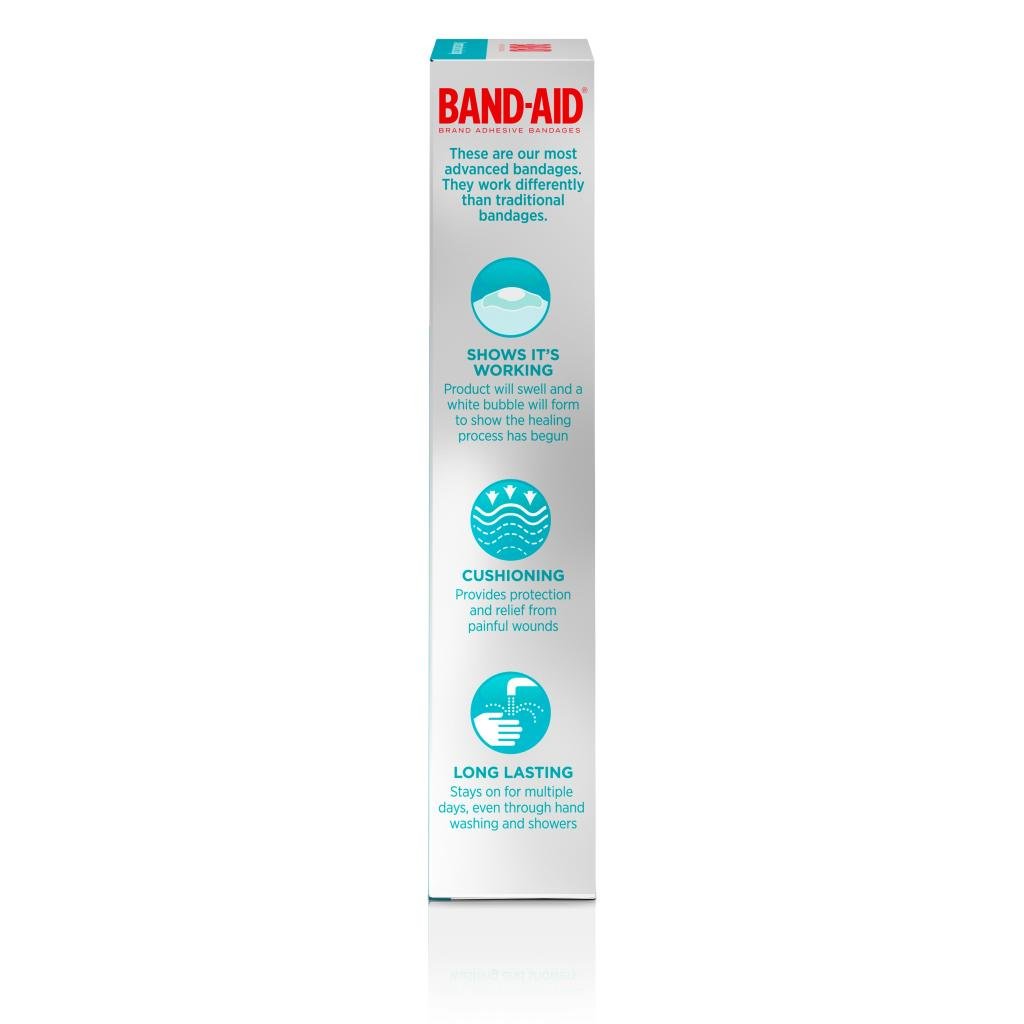 BAND-AID® Brand HYDRO SEAL® Hydrocolloid Gel All Purpose Bandages image 3