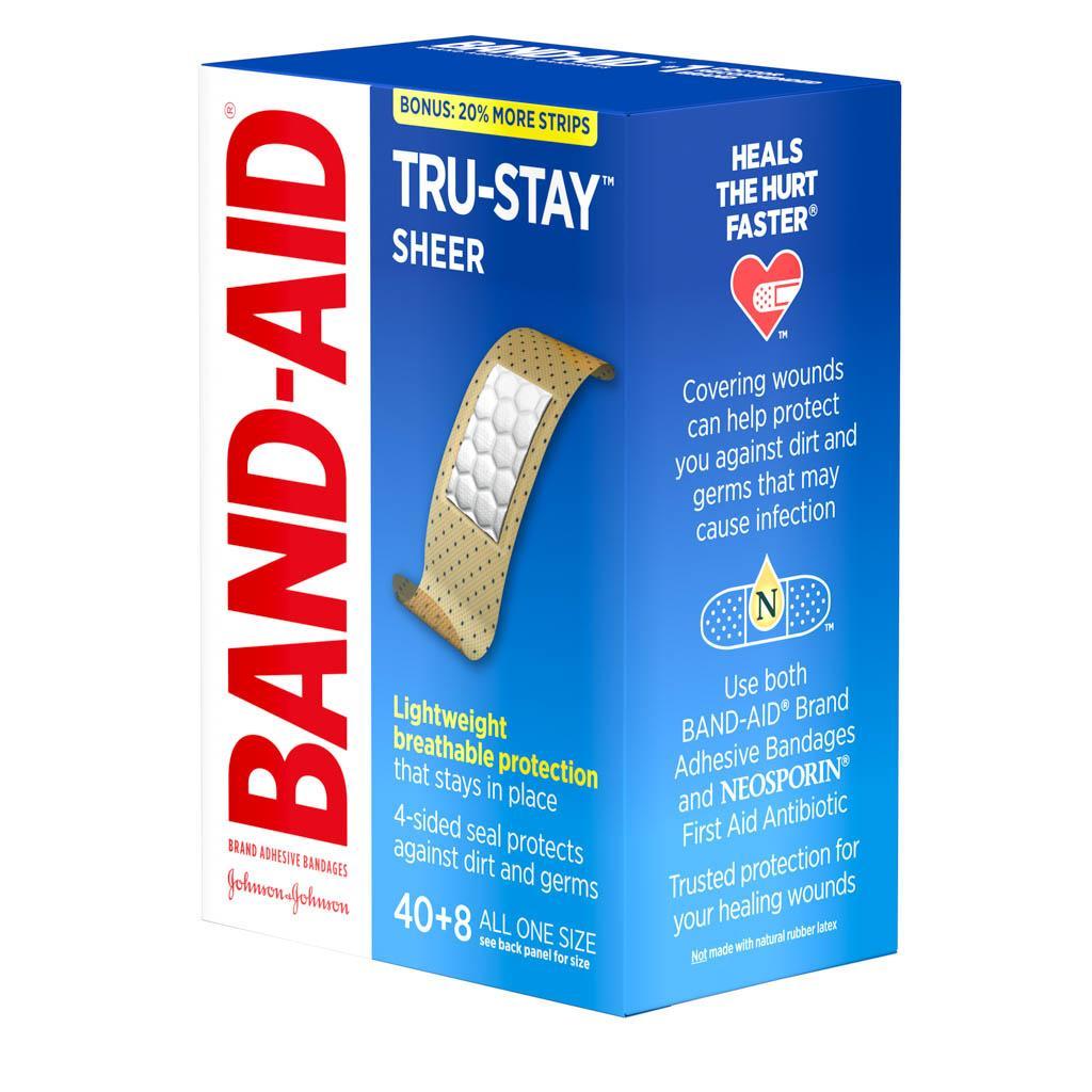 BAND-AID® Brand TRU-STAY™ Sheer Bandages image 3