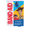 BAND-AID® Brand Adhesive Bandages featuring Disney and Pixar Mashup, 20ct Front of Pack