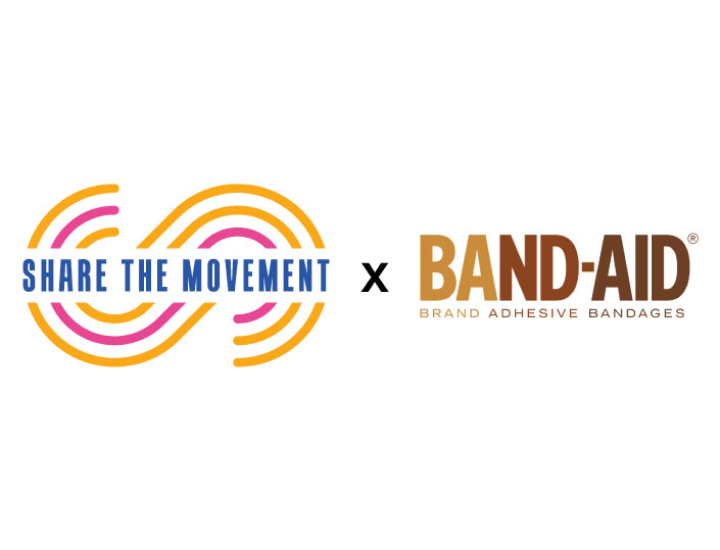 Share the Movement and BAND-AID Brand Partnership