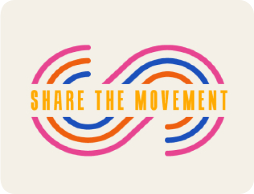 Share the Movement logo